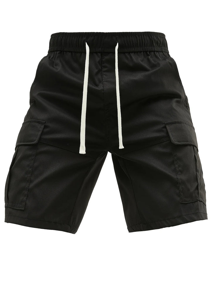 Lewand - Eleganti Pantaloncini Cargo Dalla Vestibilità Morbida Con Tasche Laterali