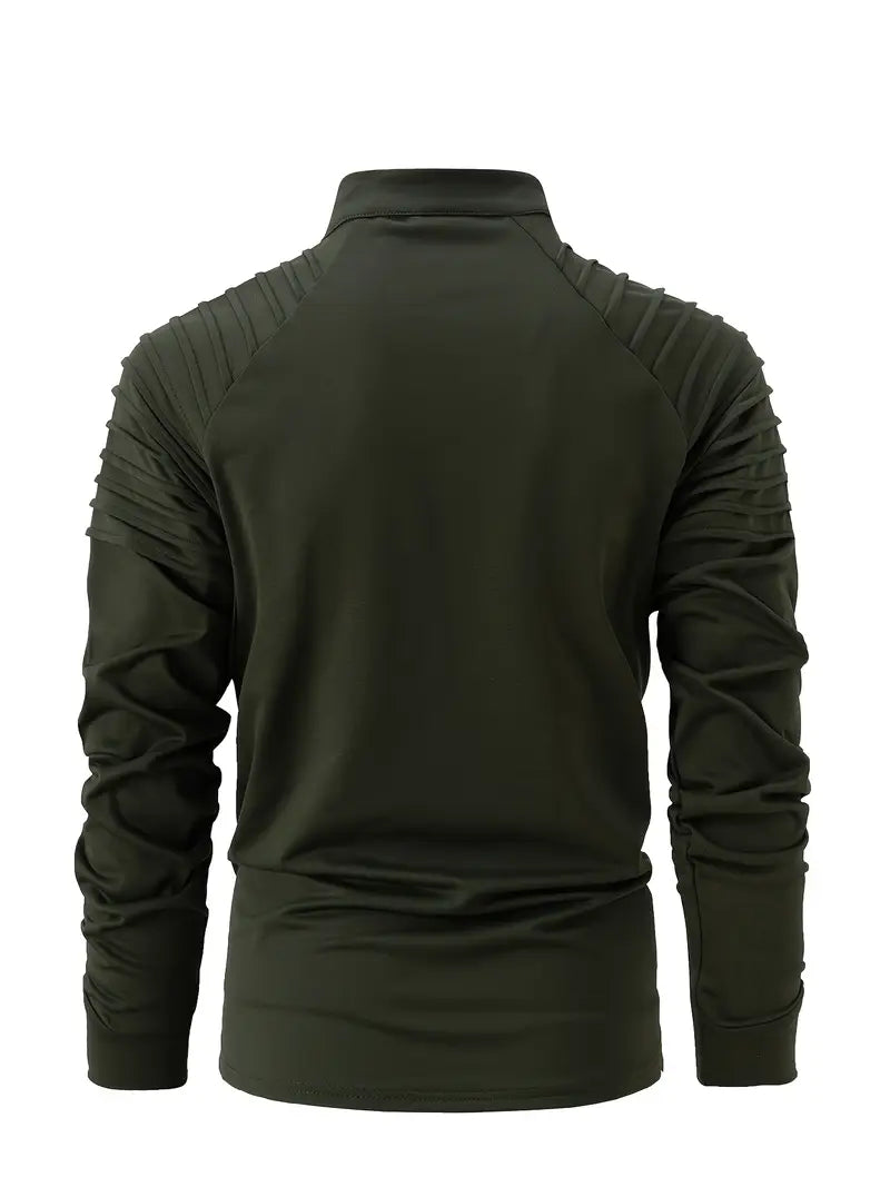 Linwood  - Polo a Maniche Lunghe Con Cerniera