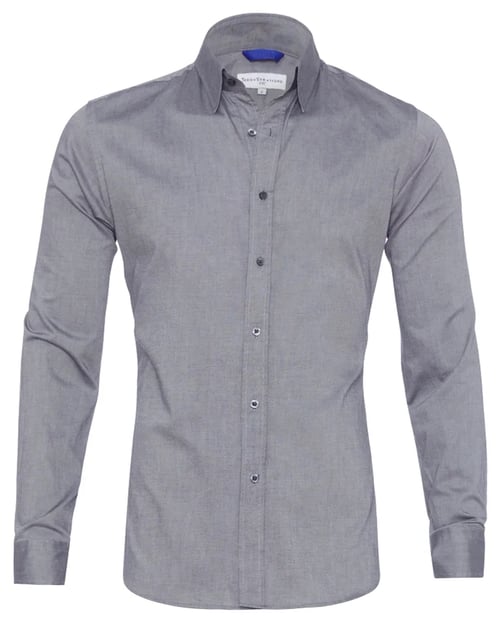 Ceferino - Camicia Disinvolto A Maniche Lunghe Con Bottoni