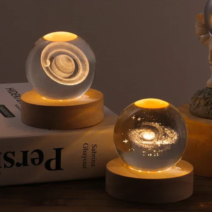 Glow Sphere – Lampada A Sfera Di Cristallo Luminosa