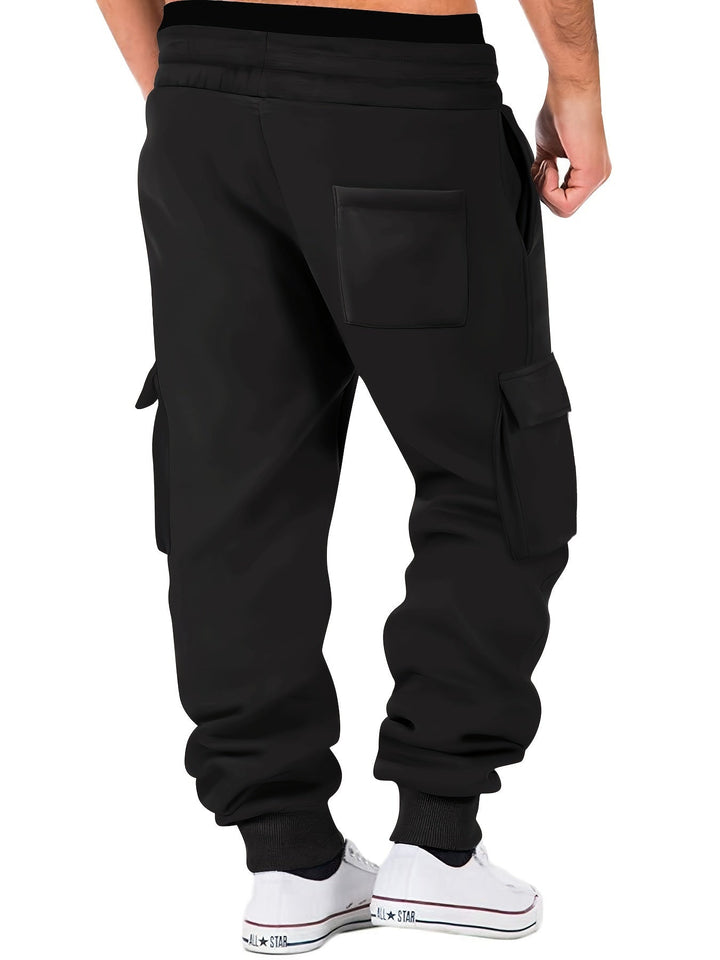 Daan - Pantaloni Jogger Cargo Con Tasche Multiplo