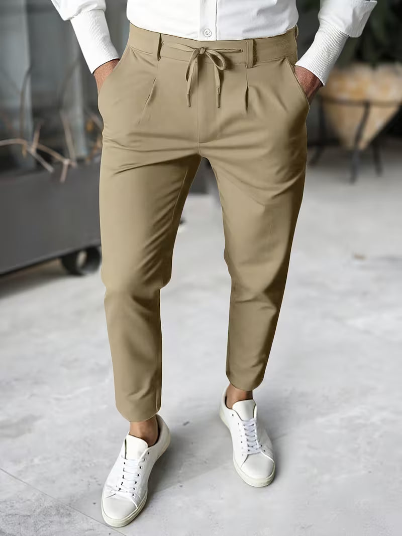 Krsto - Pantaloni Con Cintura Di Alta Gamma