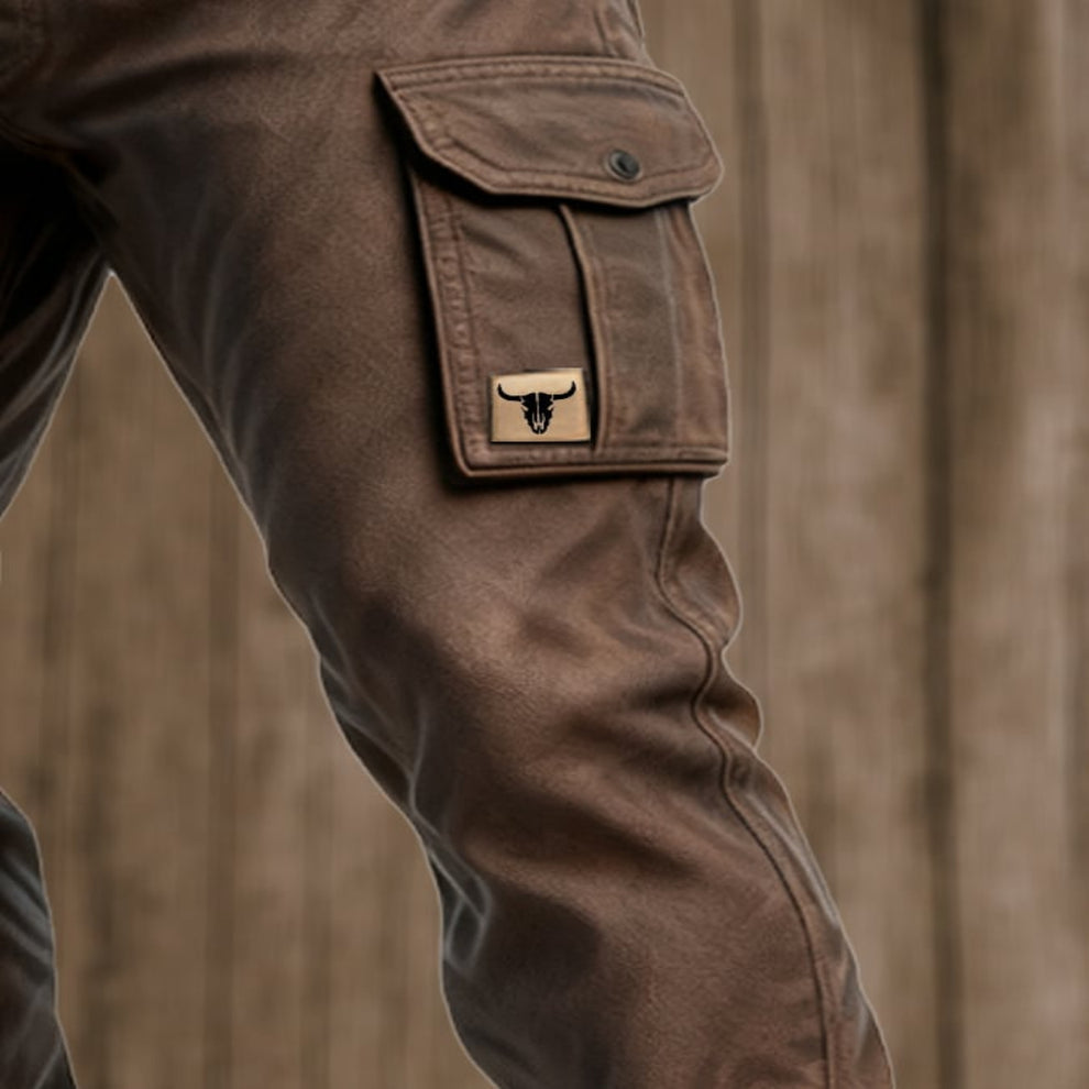 Greyson - Pantaloni Cargo Foderati