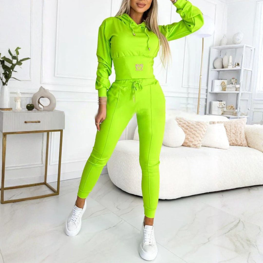 Lauren – Comoda Tuta Da Ginnastica a Due Pezzi