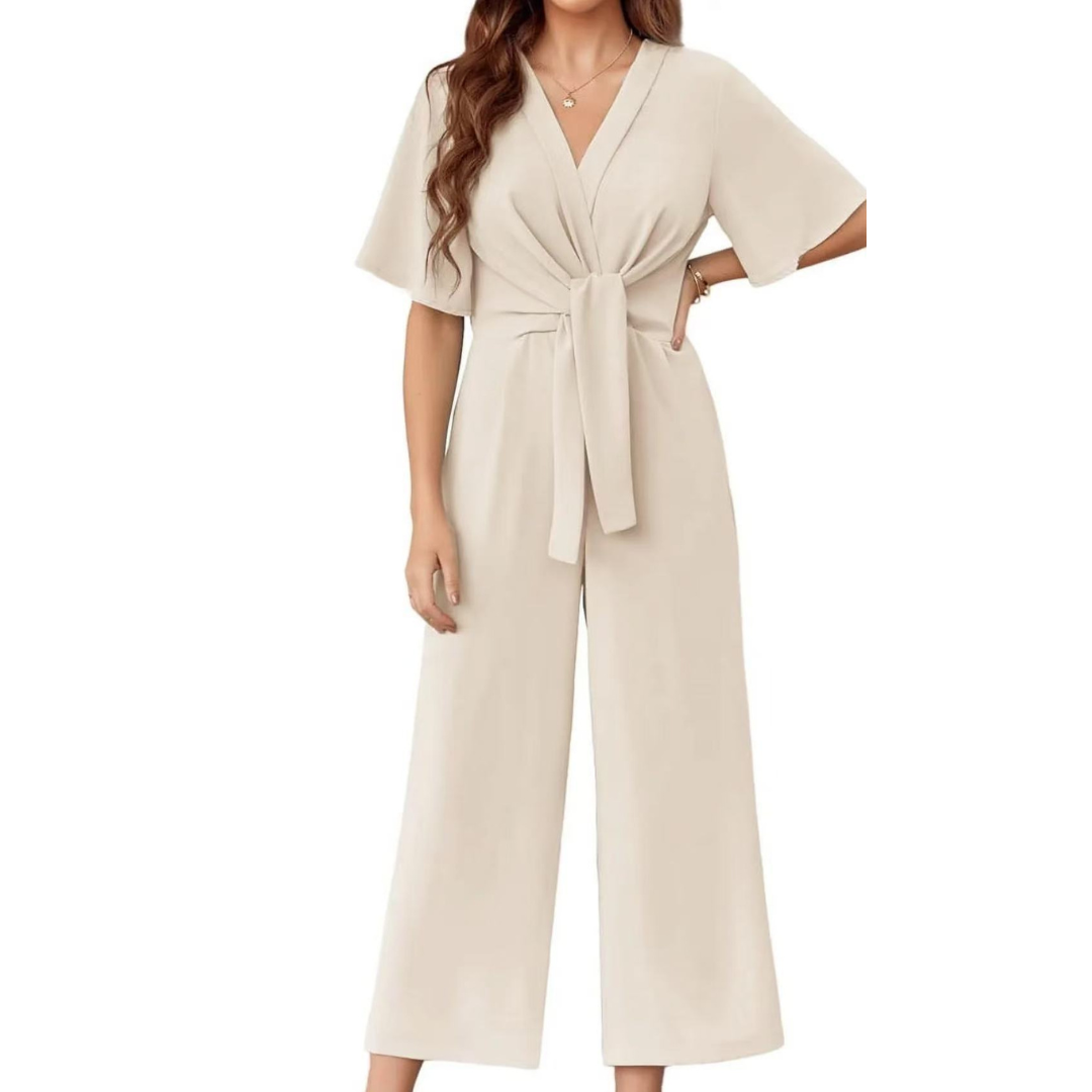 Gracie - Elegante Abito Estivo Con Nodo in Pizzo