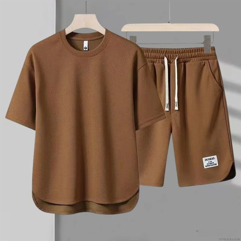 Garry - Settato Casuale A Maniche Corte In Due Pezzi