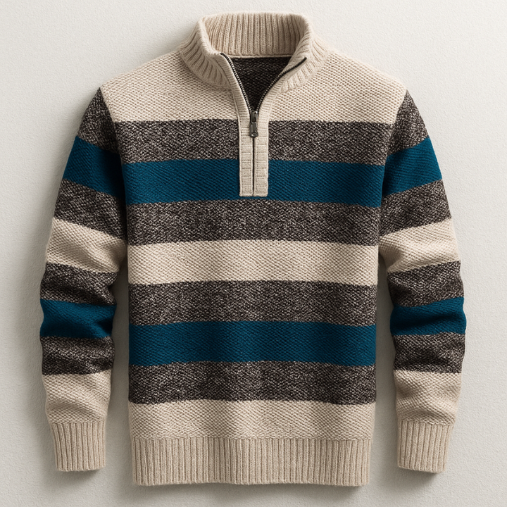 Aristide - Maglione a Maniche Lunghe In Maglia