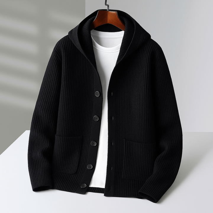 Terressa - Cardigan Lavorato A Maglia Con Bottoni