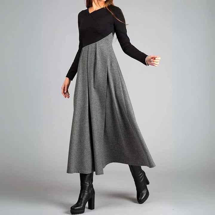 Anabel - Abito Elegante Con Maniche Lunghe