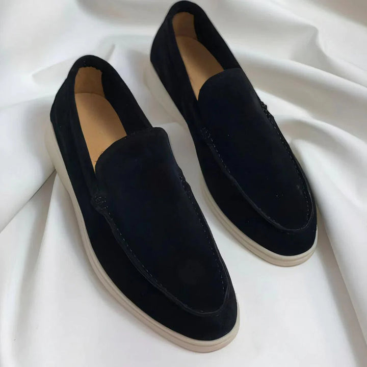 Gebhard - Elegante Mocassino in Pelle Scamosciata
