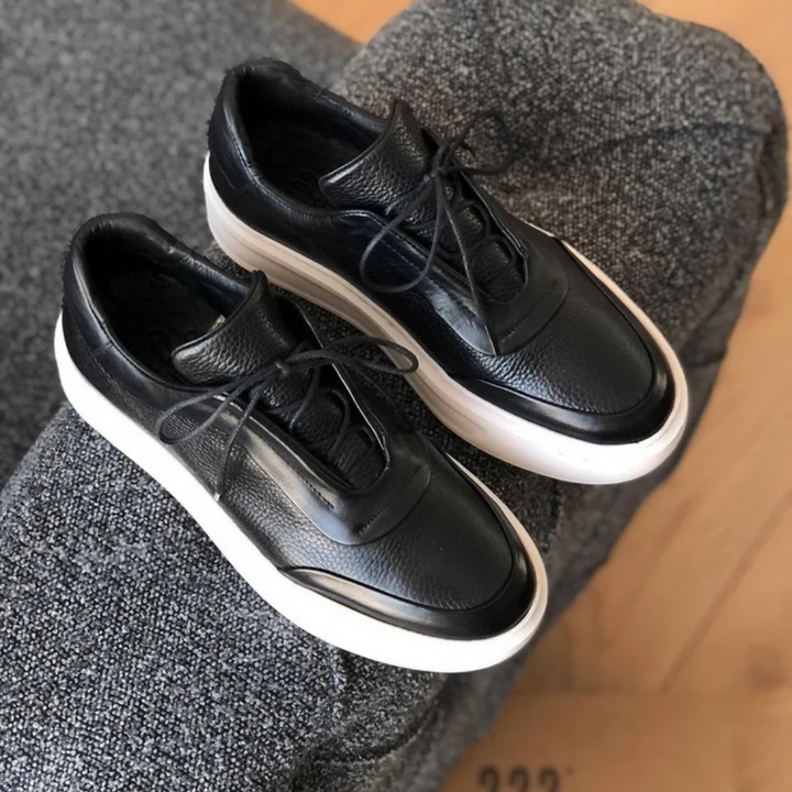 Corentin - Suola Spessa Pelle Scarpe Da Ginnastica