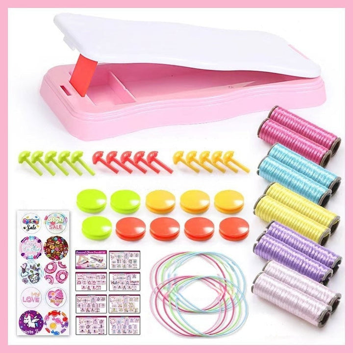 CharmCraft - Kit Fai Da Te Per Intrecciare Cordicelle a Mano