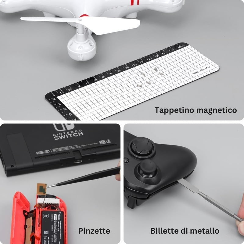 SwiftDrive - Mini Precisione Elettrico Cacciavite Set