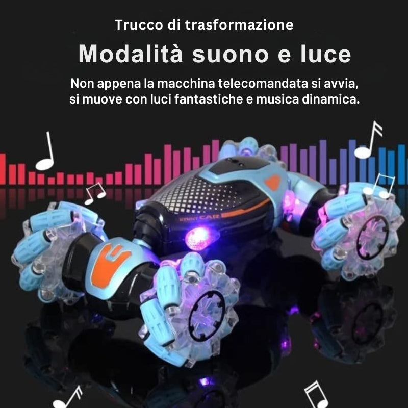 GyroRacer - Auto Telecomandata Acrobatica Controllata Con Sensore Di Movimento