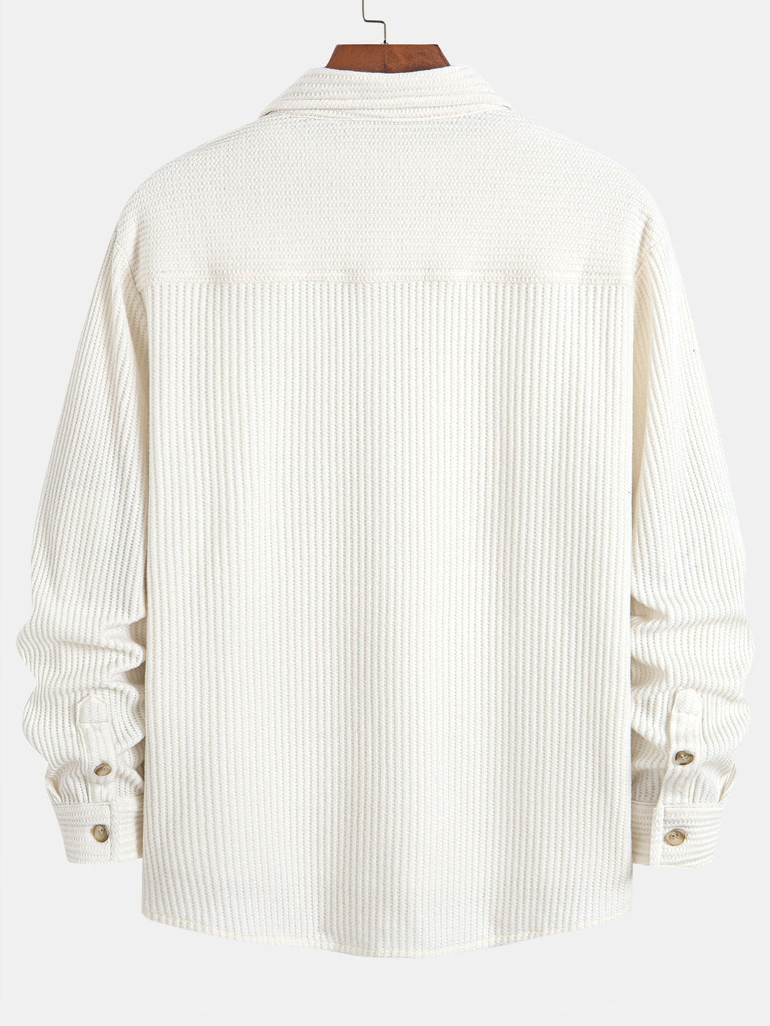 Hadrian - Camicia a maniche lunghe con trama a nido d'ape