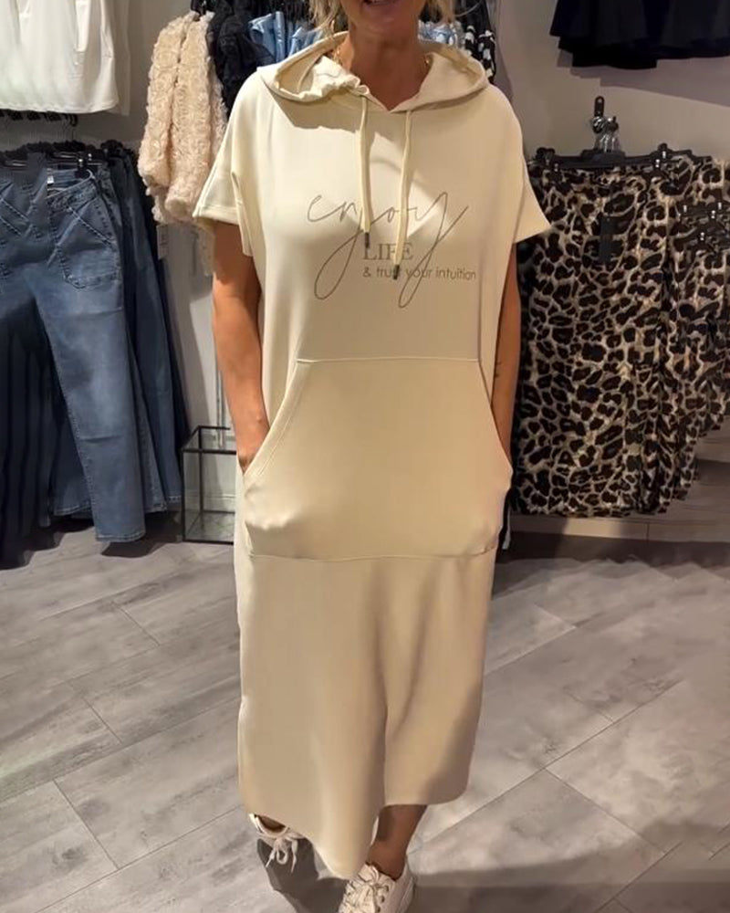 Nadia - Abito Elegante Con Cappuccio