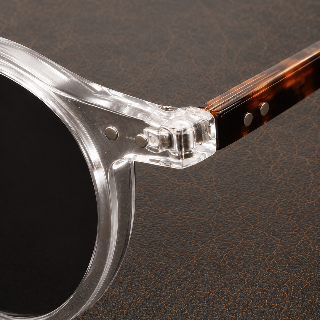 Fillip - Occhiali Da Sole Con Montatura Rotonda Premium