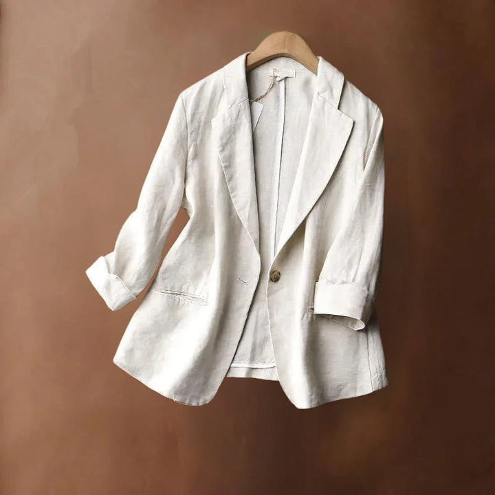 Mavis - Elegante Blazer In Lino