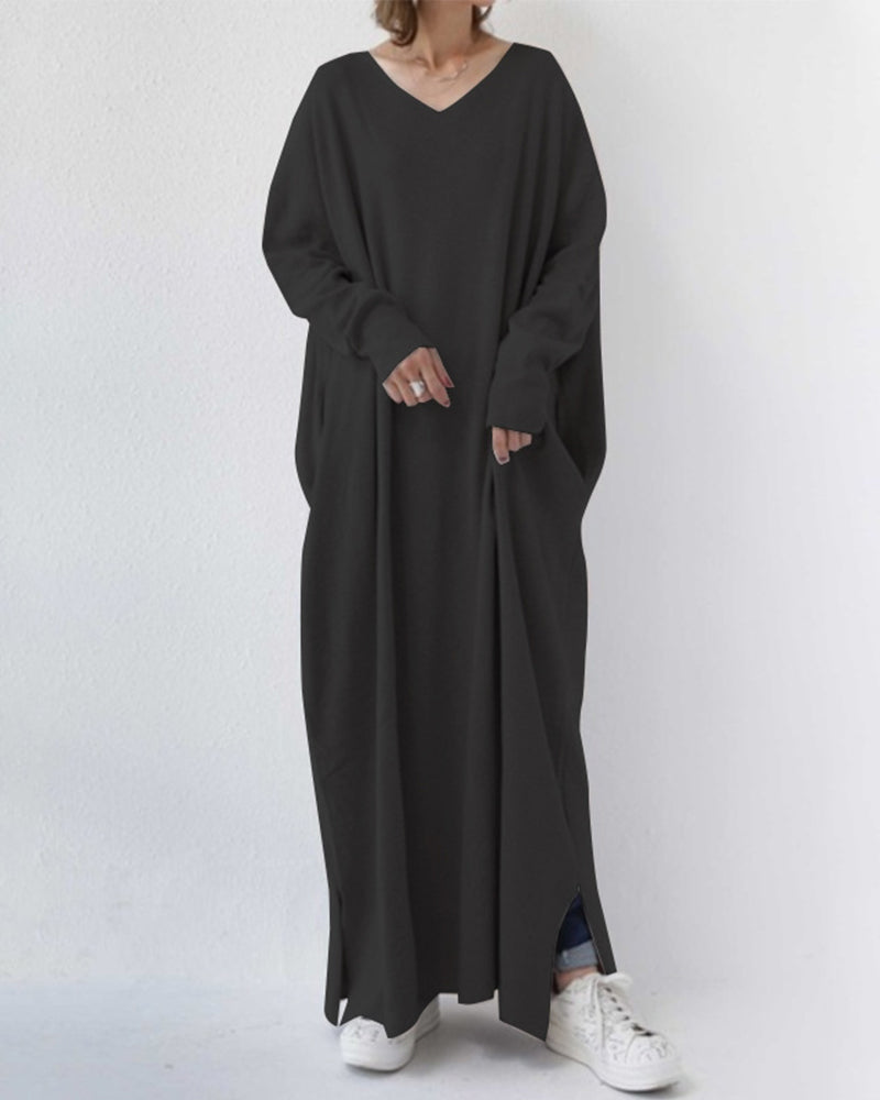 Bonita - Abito Alla Moda Con Maniche Lunghe e Scollo a V