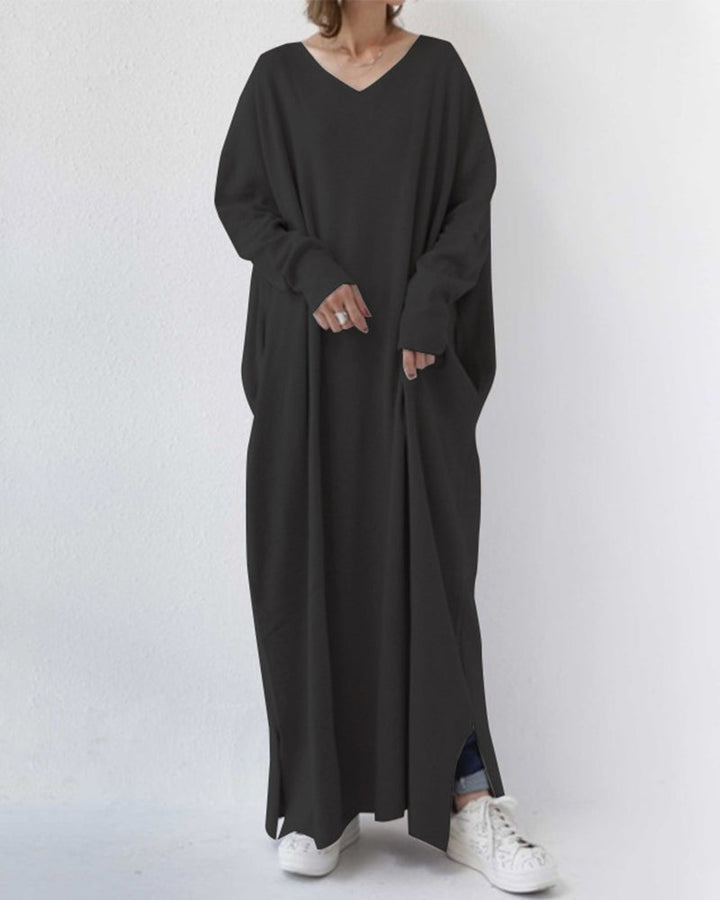 Bonita - Abito Alla Moda Con Maniche Lunghe e Scollo a V