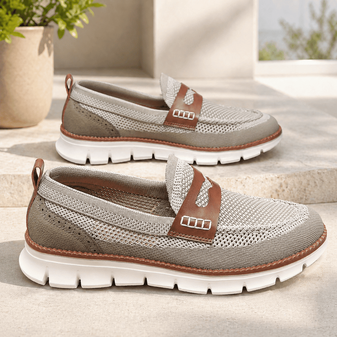 Ailan - Scarpe Slip on in Maglia
