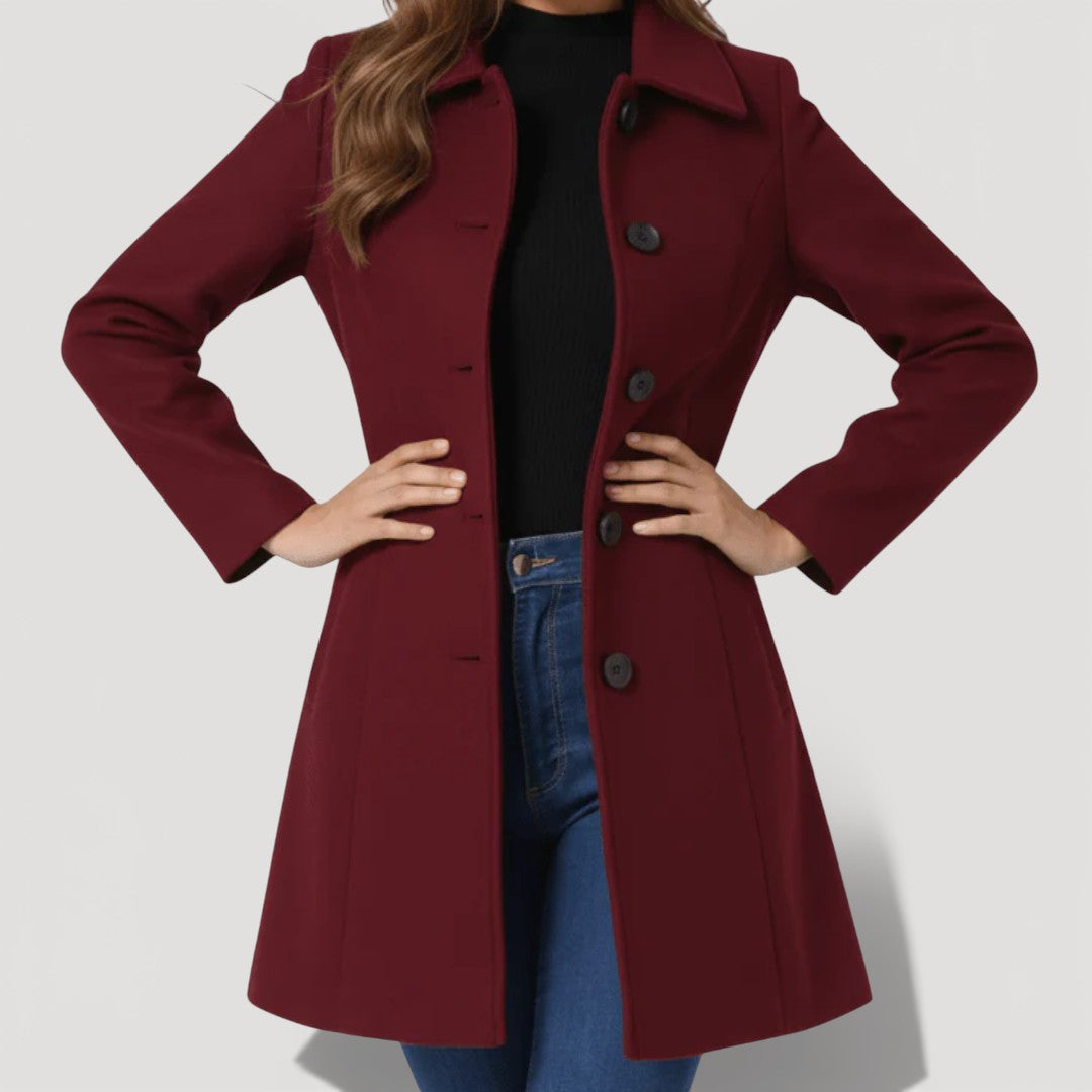 Tharushika - Sophisticated Cappotto a Maniche lunghe