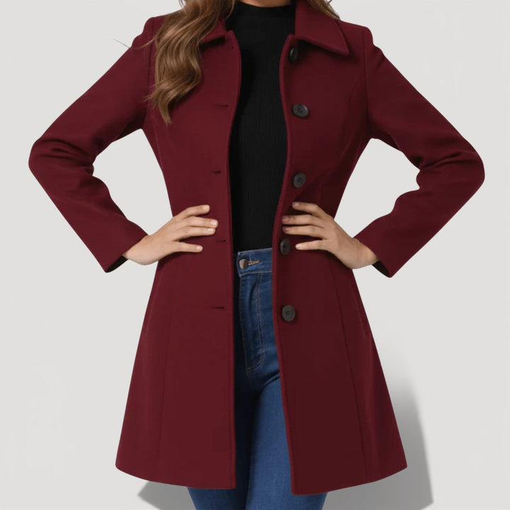 Tharushika - Sophisticated Cappotto a Maniche lunghe