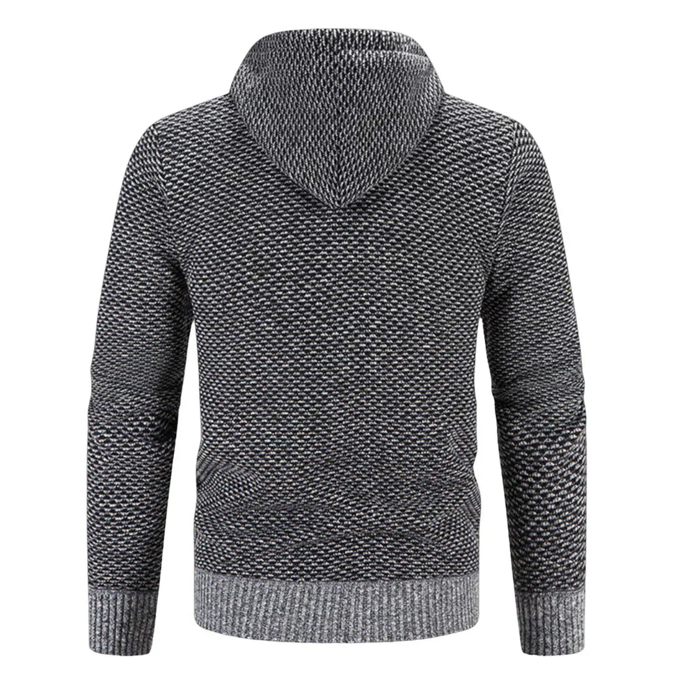 Lucien - Felpa Con Cappuccio e Maniche Lunghe Con Cerniera