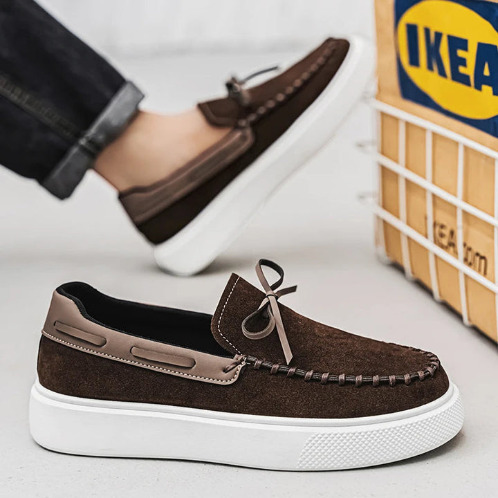Lewas - Eleganti Scarpe in Pelle Scamosciata
