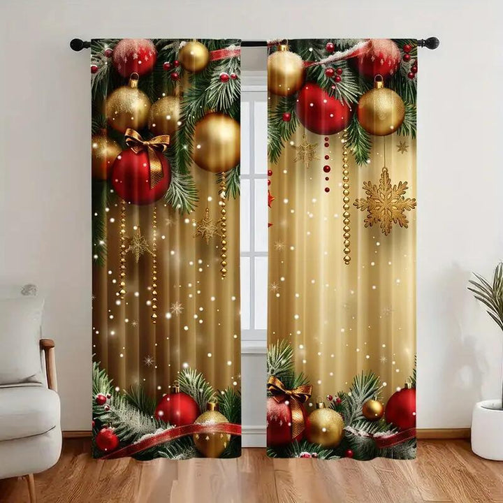 MerryDrape - Set di Tende Natalizie