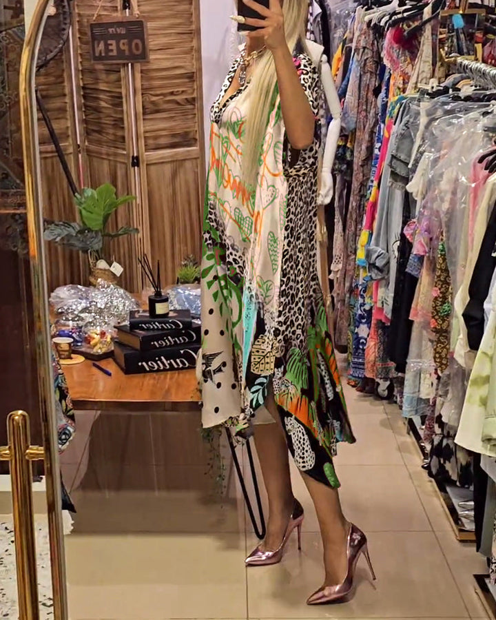 Marianna - Abito Casual Con Scollo a V