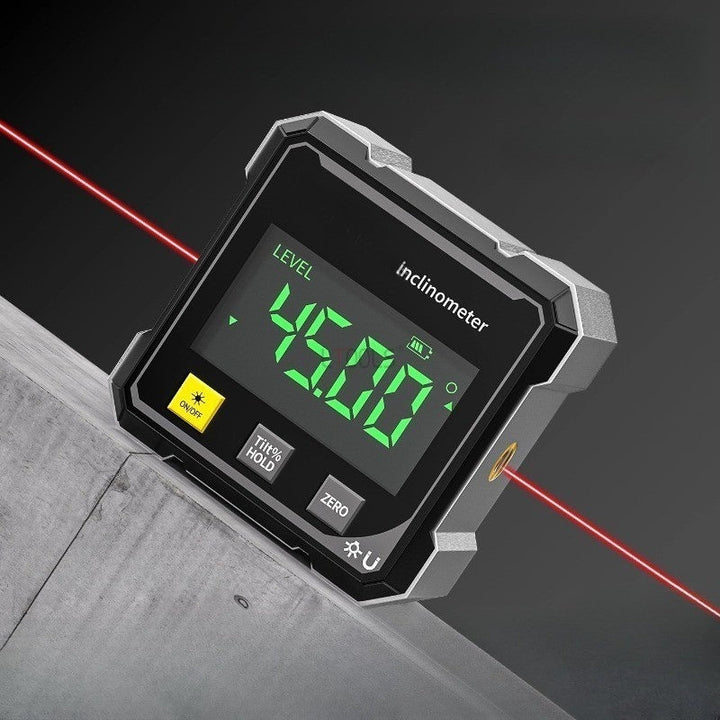 MagPro - Goniometro Digitale Magnetico a 4 Lati Con Laser