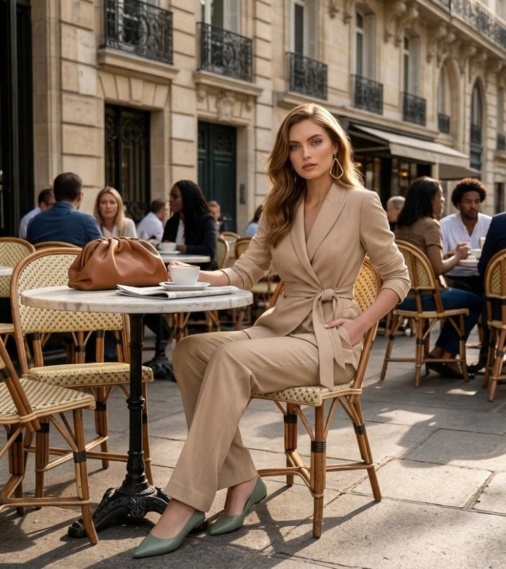 Asya - Elegante Completo Casual a Due Pezzi