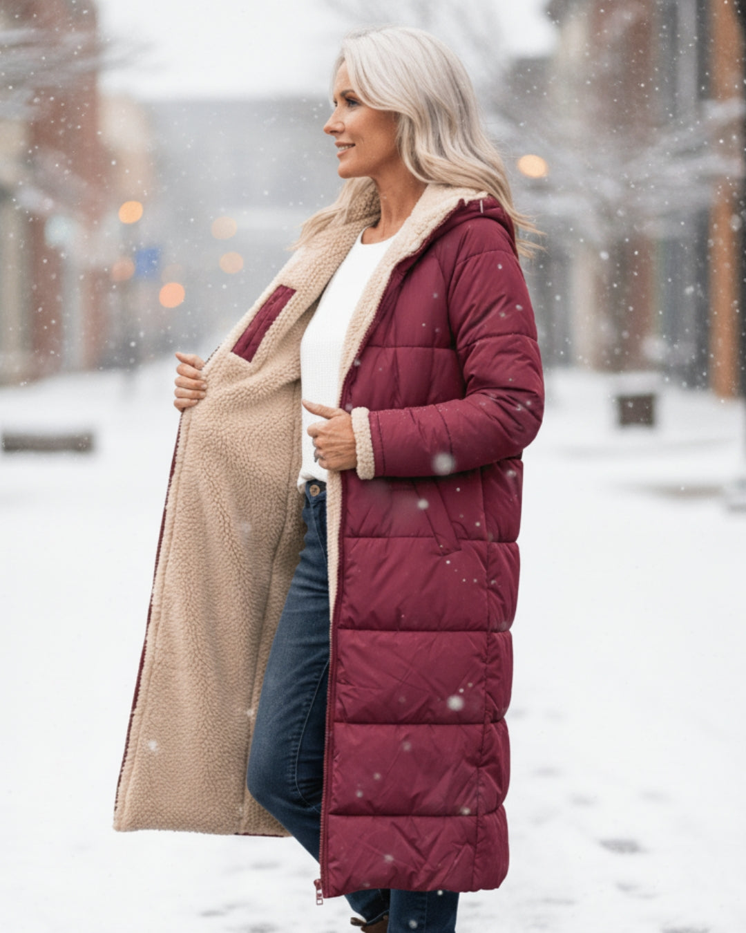 Kiriaki - Giacca Invernale Sherpa