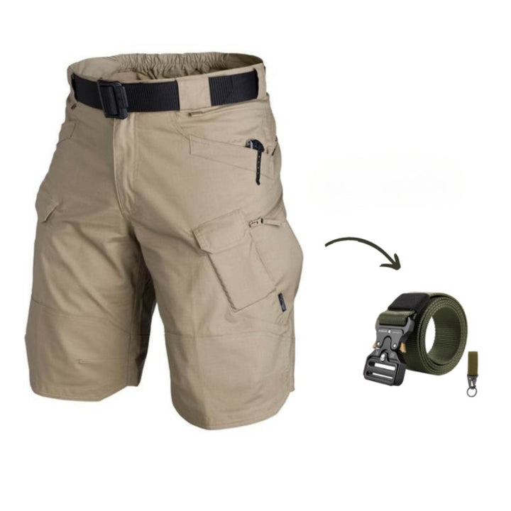 Kazuya - Pantaloncini Cargo Con 7 Tasche + Cintura Gratuita