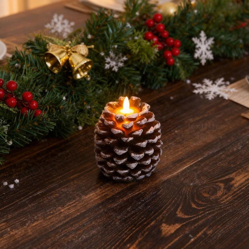 ForestFlame - Candela Senza Fiamma Mood Pine Cone