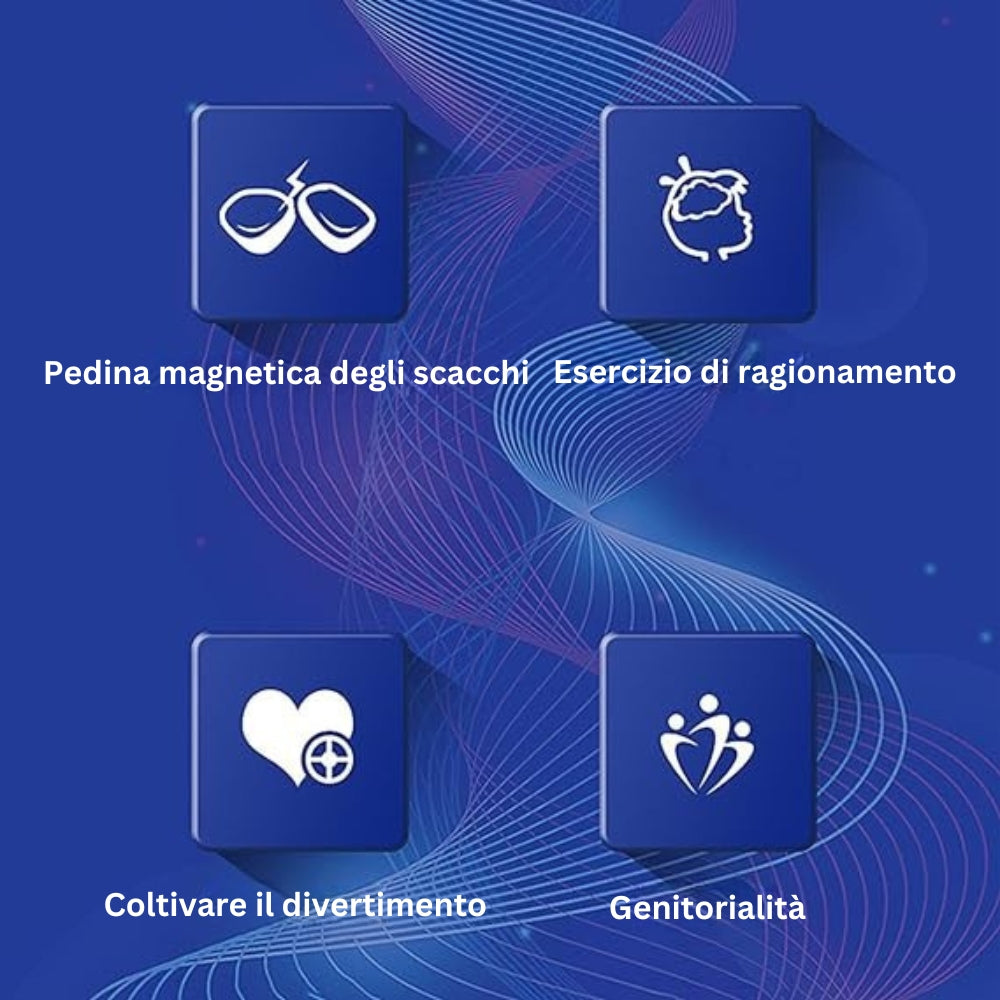 MagnoPlay - Scacchiera Magnetica Per Divertirsi e Imparare