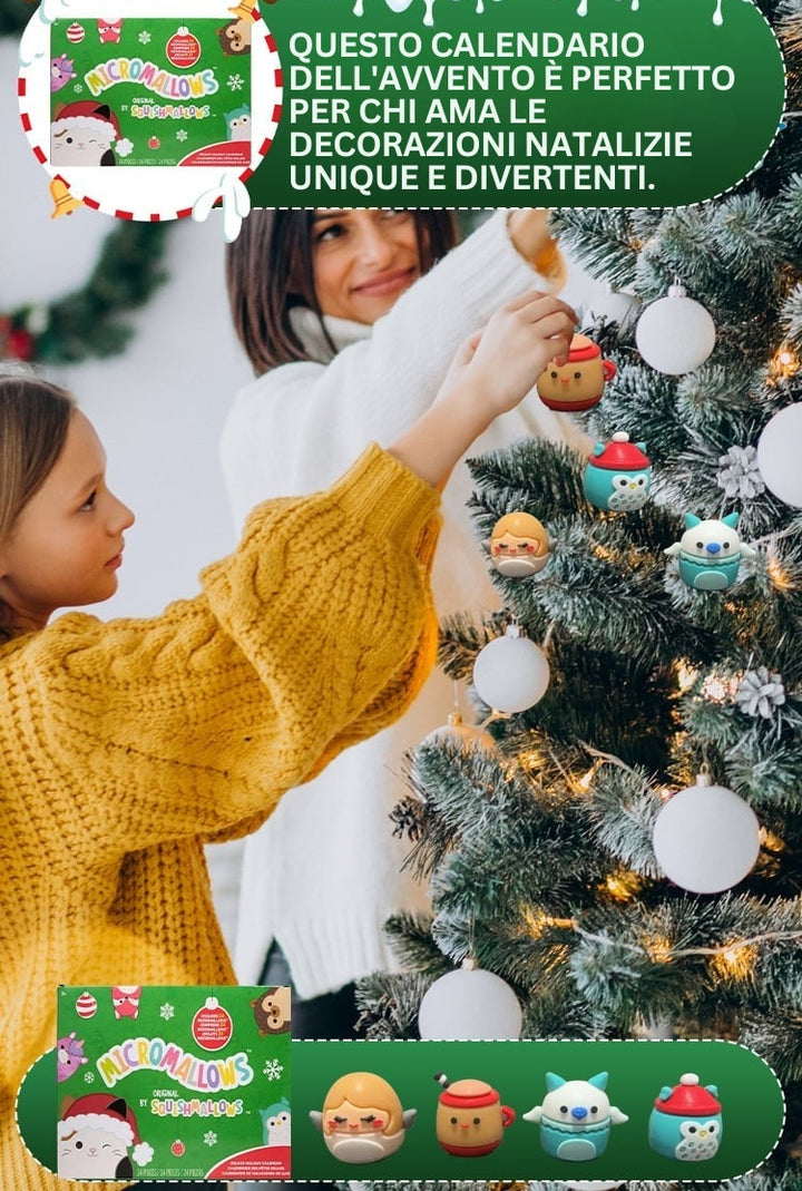 FestiveFuzzies - Calendario Dell'Avvento Natalizio Con Peluche
