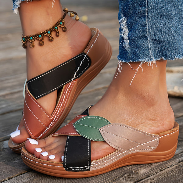 Eloina - Sandalo Con Zeppa Comfort