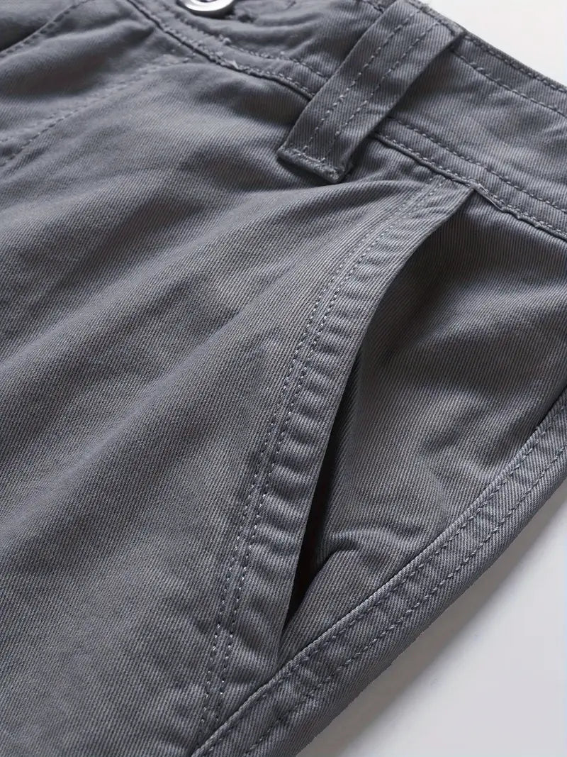 Mauro - Pantaloncini Eleganti Con Tasche Multipli