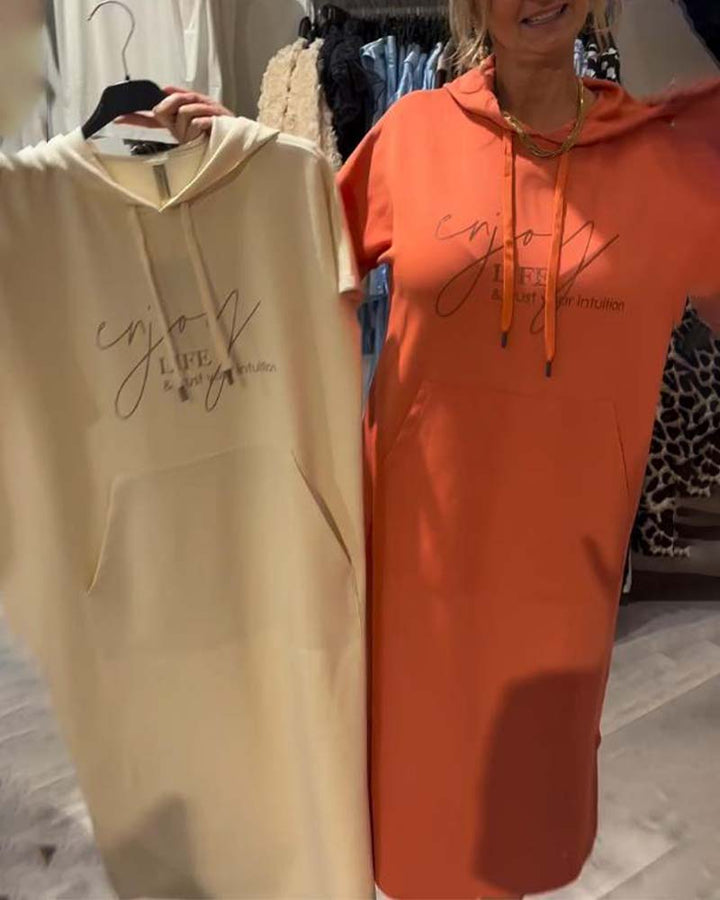 Nadia - Abito Elegante Con Cappuccio