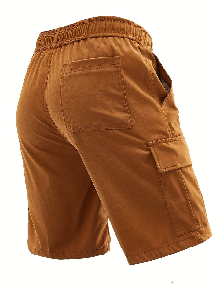 Lewand - Eleganti Pantaloncini Cargo Dalla Vestibilità Morbida Con Tasche Laterali