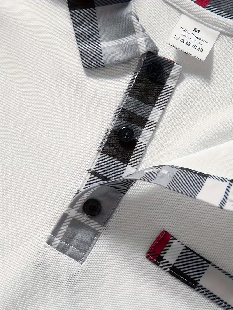Yiannis - Camicia a Maniche Lunghe con Toppa sul Petto