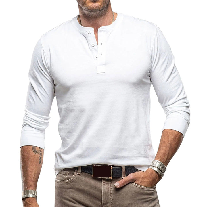 Lambert - Camicia Vintage a Maniche Lunghe