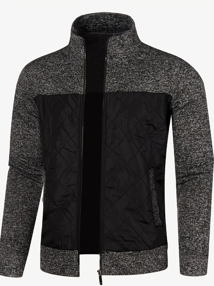 Grzegorz - Giacca In Maglia a Maniche Lunghe Con Zip