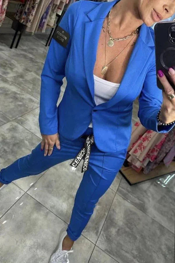 Kseniya - Elegante Set Di Blazer E Pantaloni