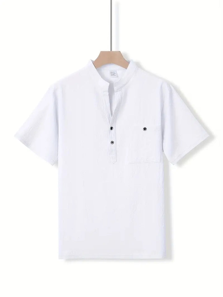 Vaughn - Elegante Camicia A Maniche Corte