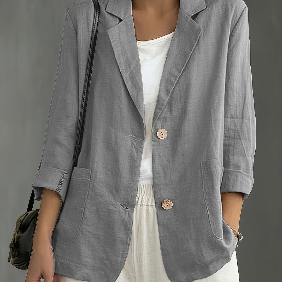 Jayde - Elegante Blazer in Cotone