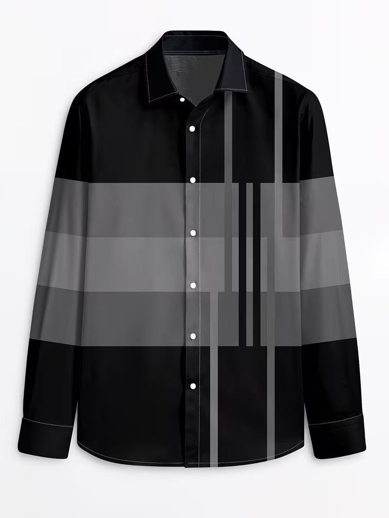Mehmed - Camicia Casual Con Bottoni