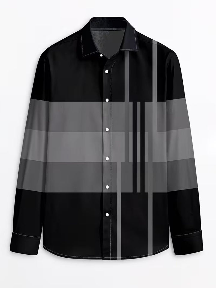 Mehmed - Camicia Casual Con Bottoni